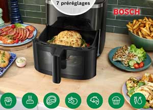 Ses 7 menus préréglés !