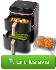 Voir les avis utilisateurs de la friteuse sans huile à design vertical COSORI :