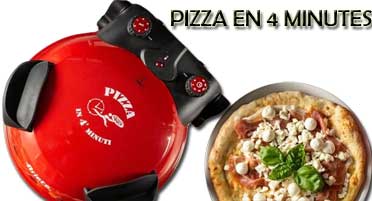 Une pizza maison cuite en seulement 4 minutes !!