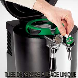 Tube de service jetable, je ne suis pas fan !