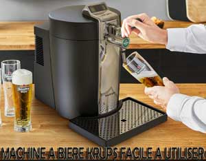 Machine à bière très simple à utiliser.