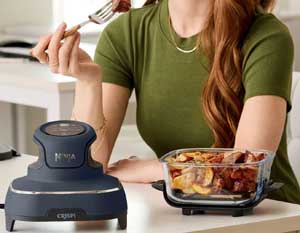 Je trouve ce modèle pratique pour me servir tous les jours ou presque de l'air fryer Crispi