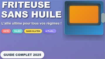 Les régimes spéciaux à la friteuse sans huile :