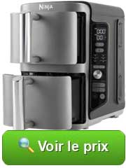 Friteuse sans huile format vertical Double Stack XL de NINJA