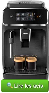 Ce que les utilisateurs pensent de Philips Série 2200 la machine à café espresso (AVIS)