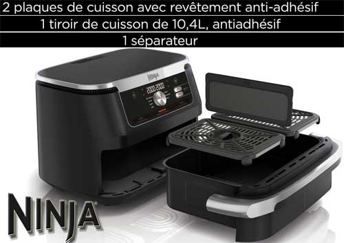 Unboxing de la friteuse à air familliale Flex Drawer AF500EU de NINJA