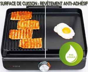 Surface de cuisson anti-adhésive !