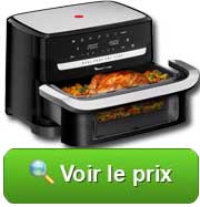 Voici le prix de la friteuse sans huile Dual Easy Fry Flex référence EZ9228F0 de Moulinex :