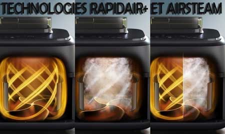 Un goût meilleur avec les technologies RapidAir plus et AirSteam !!