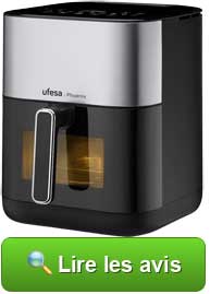 L'avis des familles qui utilisent l'air fryer Ufesa modèle Phoenix :