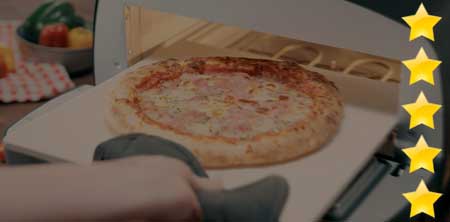 Cuire de grandes pizzas jusqu'à 33 centimètres de diamètre