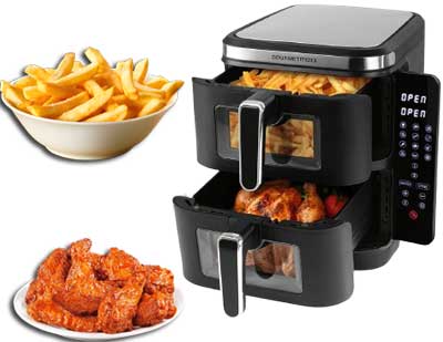 Une friteuse sans huile très facile à utiliser au quotidien