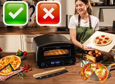 Je teste en famille le four à pizza électrique Cecotec Pizza & Co 500 Max !