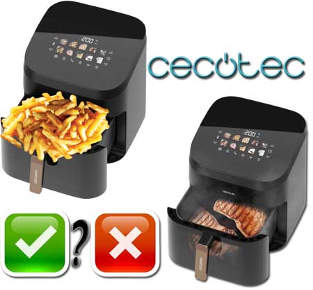 Je partage mon opinion de père de famille sur cet airfryer, grill d'intérieur et fumoir Cecofry&Grill Smokin 8500 Prime
