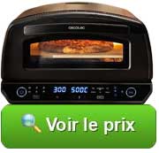 Voici le prix du four pizza&co 500 max de la marque Cecotec :
