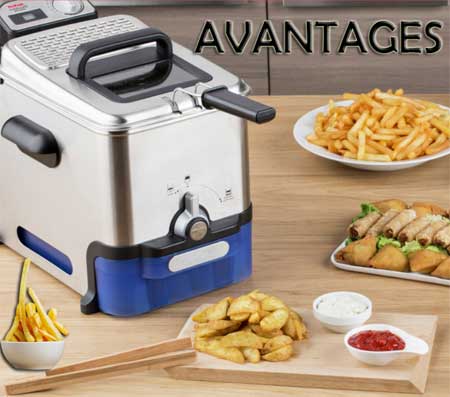 Tous les avantages de cette friteuse TEFAL de marque française !