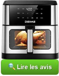 Ce que les utilisateurs pensent de la friteuse à air Deime 10L