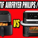 Comparatif des airfryers Philips Dual Basket Série 3000 et Moulinex Dual Easy Fry Flex