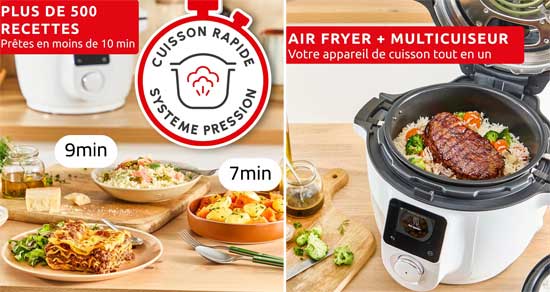 On peut tout faire avec cet appareil de multicuisson Moulinex