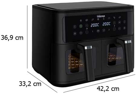 Est-ce que cet air fryer prend beaucoup de place ?