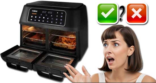 Mes impressions sur cette friteuse sans huile à double panier TOWER !