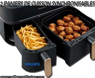 Deux paniers pour cuire un repas complet !