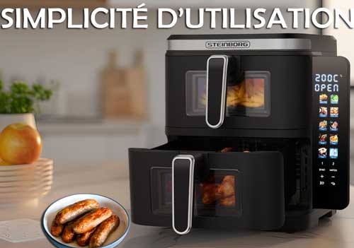 Contenance totale de 11 litres