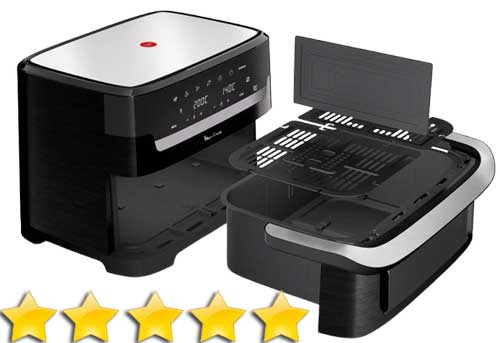 L'avantage de la friteuse sans huile Dual Easy Fry Flex signée Moulinex...