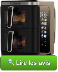 Que pensent les utilisateurs de Steinborg double stack de cet airfryer vertical ?