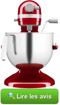 Quel est l'avis des familles qui utilisent Heavy Duty de KitchenAid