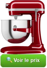 Quel est le prix du robot pâtissier Heavy Duty 5KSM70JPXEER de KitchenAid