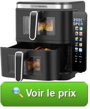 Combien coûte la friteuse sans huile double stack STEINBORG 11L ?