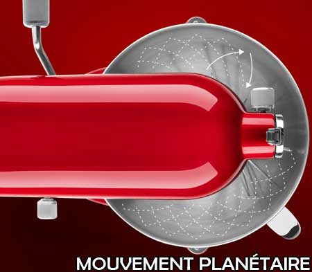 Robot pâtissier avec mouvement planétaire