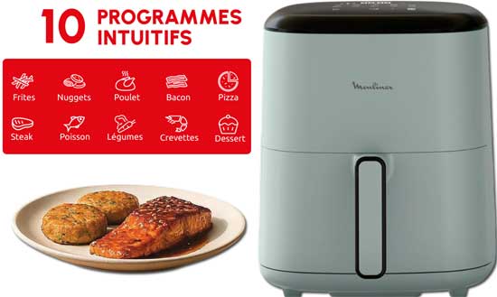 10 programmes automatiques, mais modifiables...