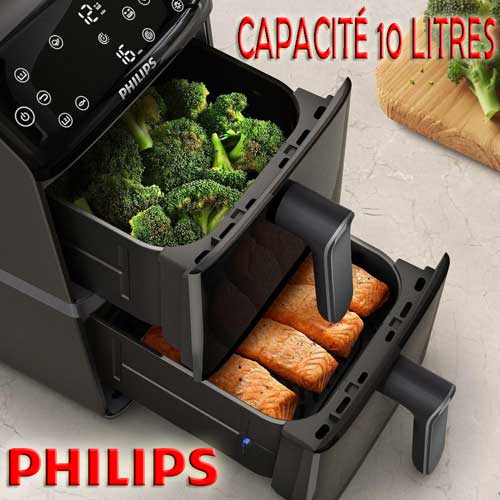 Capacité de 10 litres pour une famille nombreuse