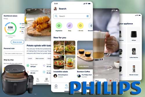 Application de recettes Philips HomeID