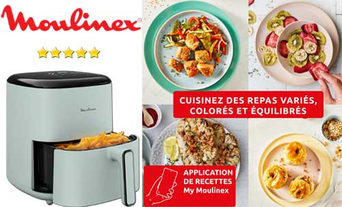 Application de recettes My Moulinex