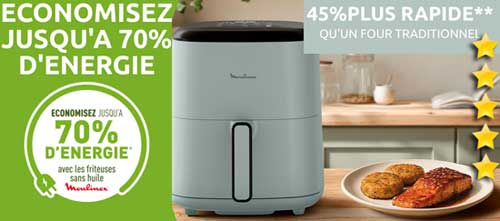 Economies d'électricité avec cet équipement de cuisson à l'air chaud