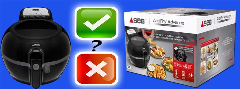 On teste l'air fryer Advance Actifry de la marque SEB !!