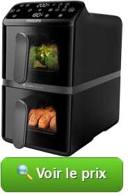 Découverte du prix de cette friteuse sans huile à design vertical :