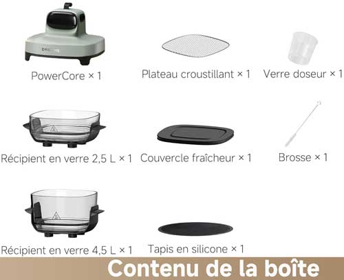 Unboxing : déballage de cette friteuse sans huile DREAME
