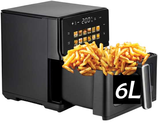 Contenance de 6 litres