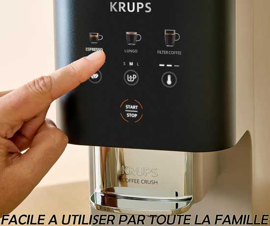 Facile à utiliser par toute la famille