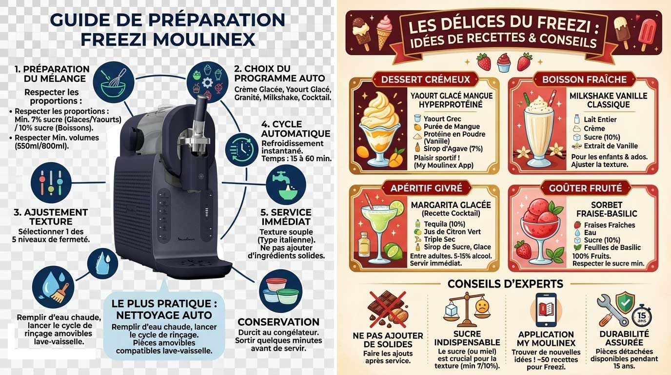 Guide de préparation (infographie)