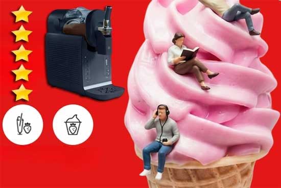 Machine à glaces et boissons glacées familiale