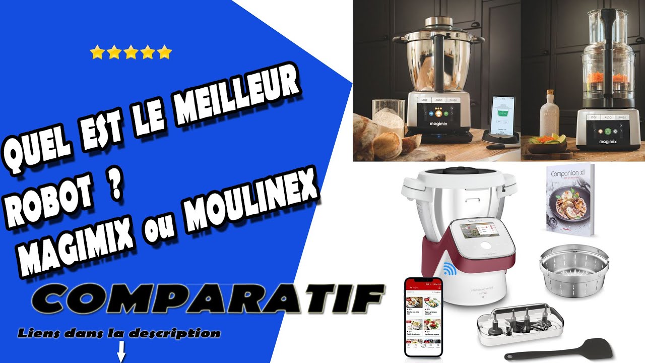 Cook Expert XL Connect platine Magimix versus Touch XL